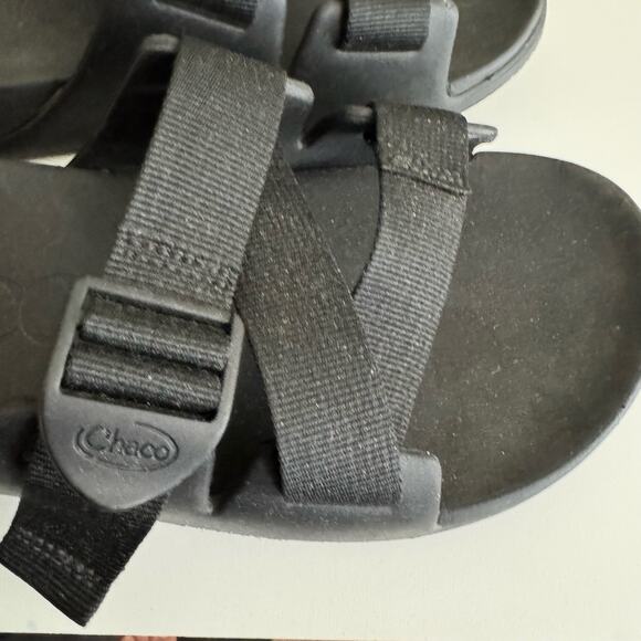 CHACOS  Black Chillos Slide Sandal Size 10 - Picture 8 of 10
